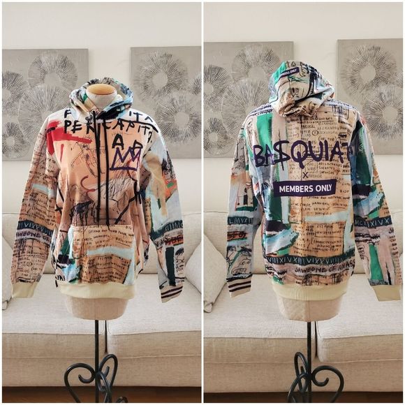 Members Only Other - NEW!Members Only Jean Michel Basquiat Hoodie Sweatshirt